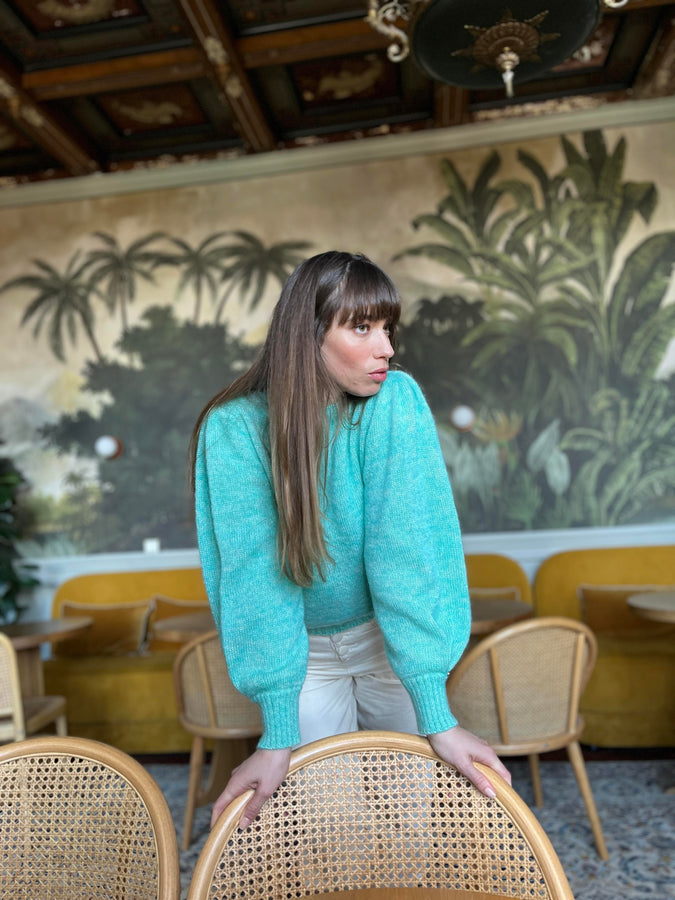 Charger l&#39;image dans la galerie, Pull Alix mohair chiné - 4 coloris
