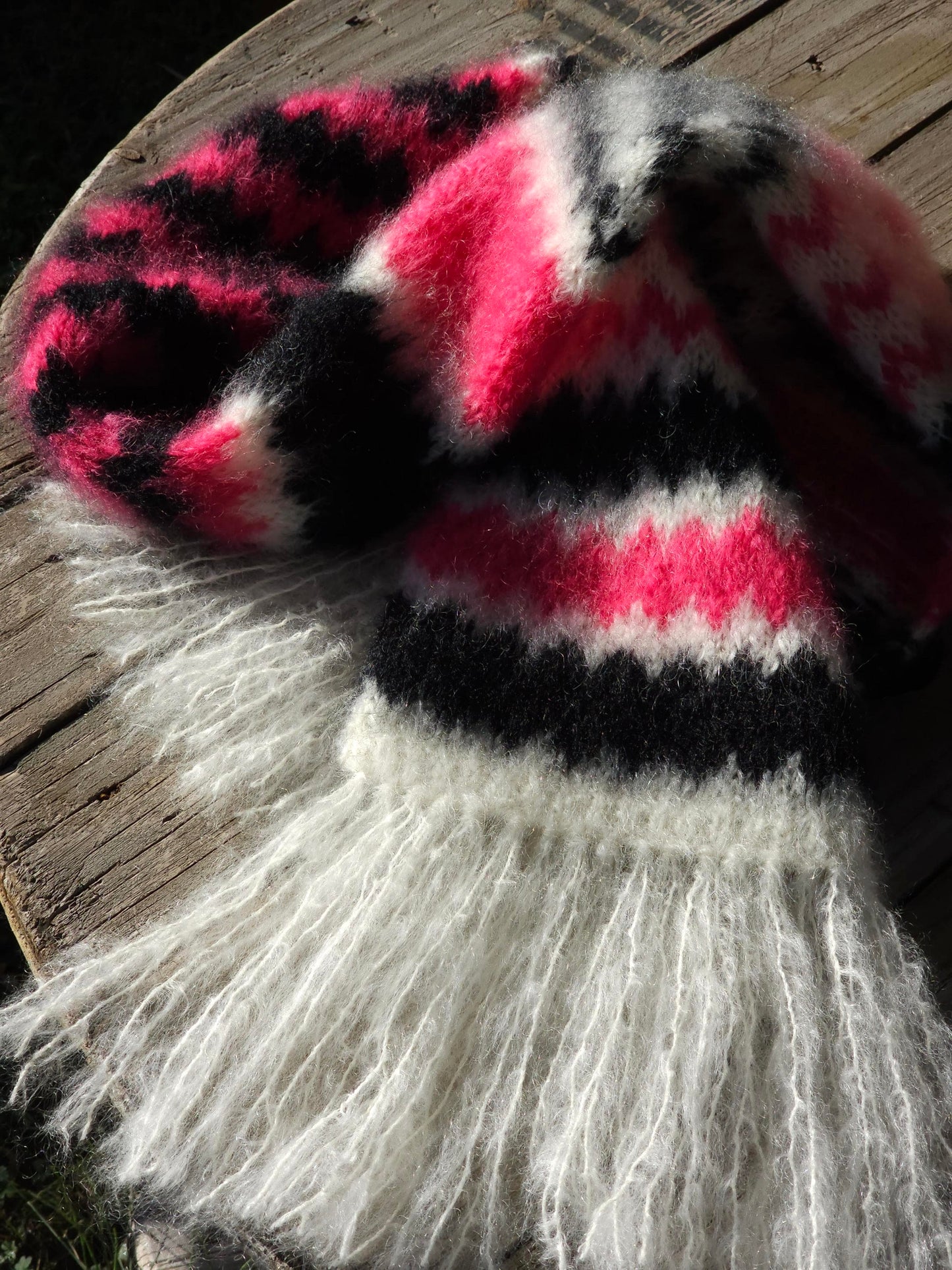 Echarpe Aspen à tricoter.