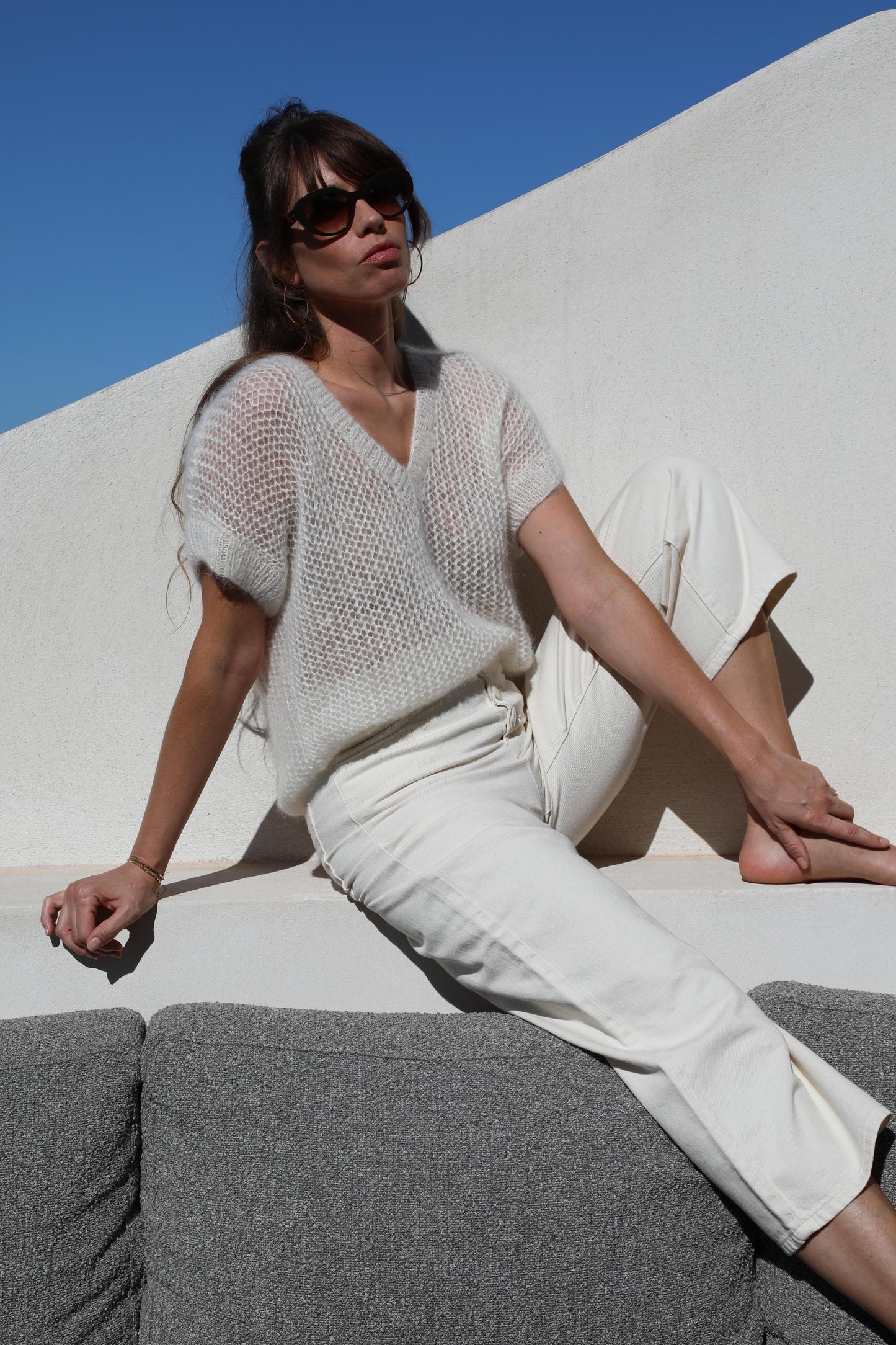 Pull Joey à tricoter.