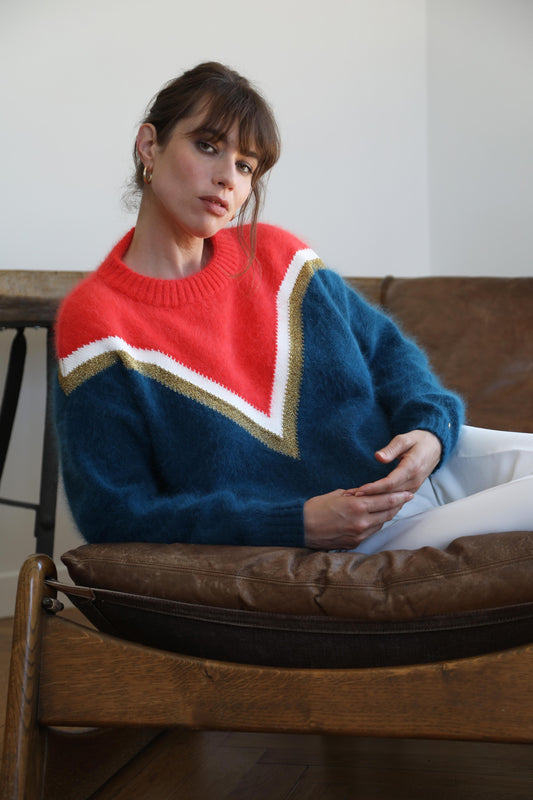 Pull Celeste Pacifique et Capucine