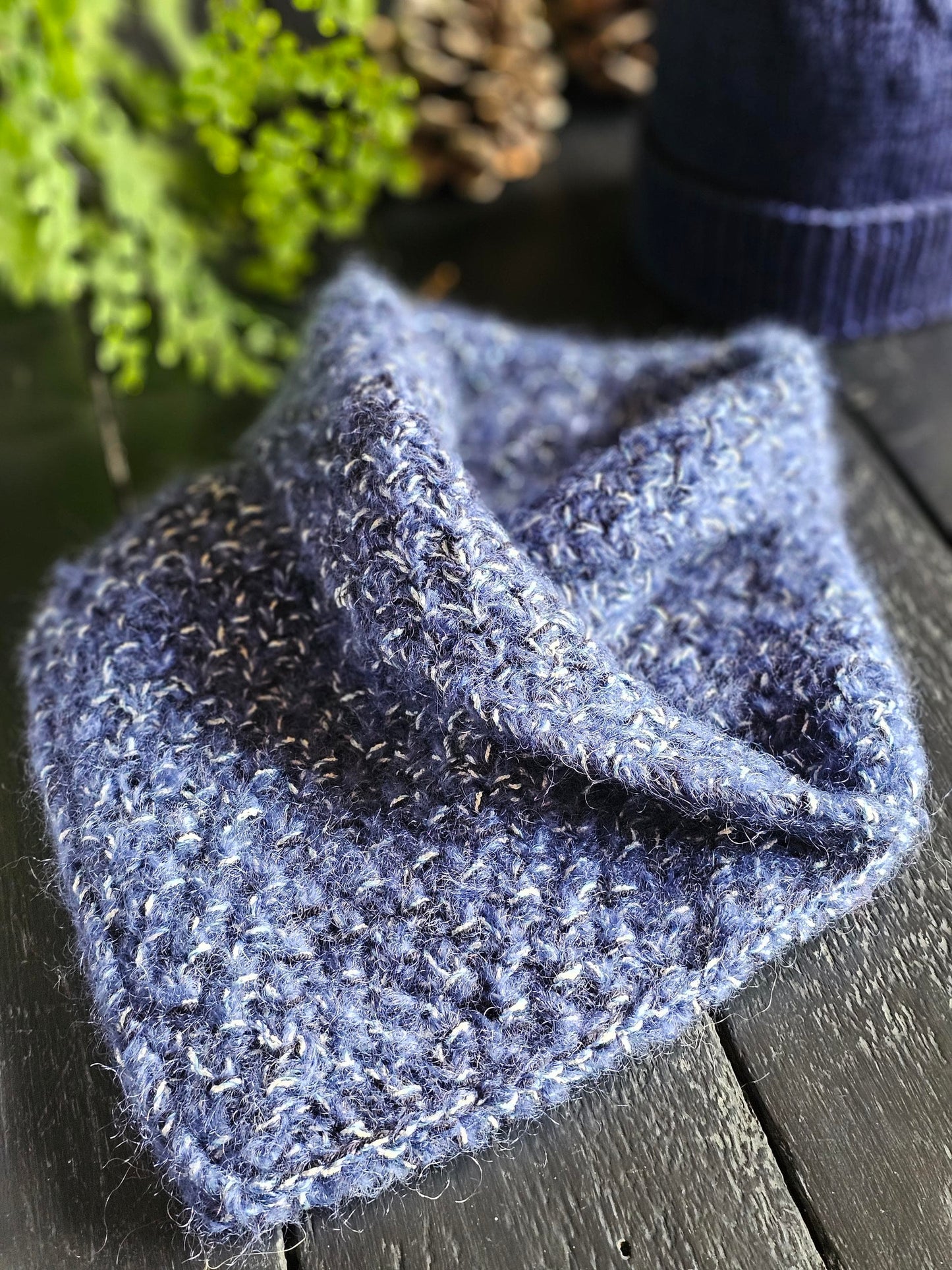 Col châle Missouri à tricoter.