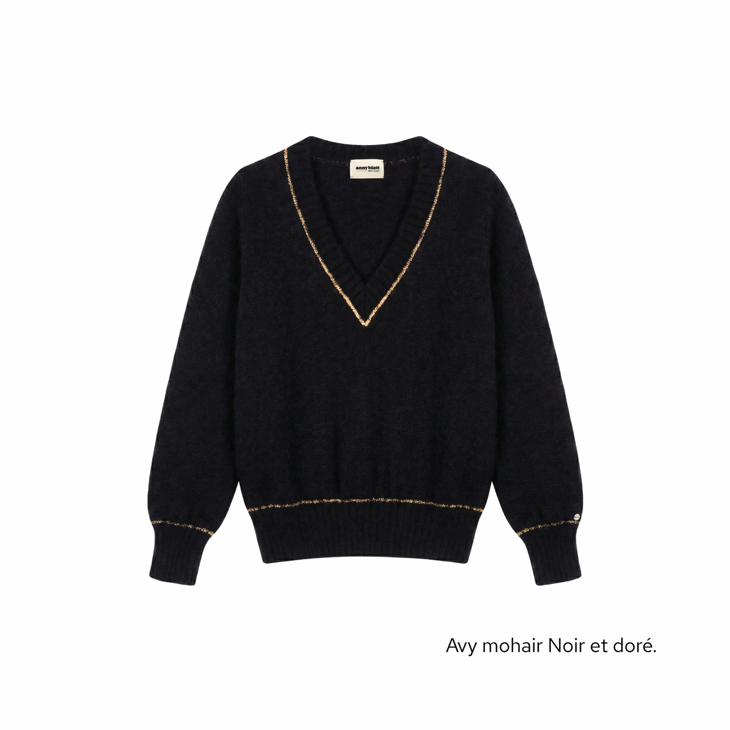 Pull Avy Mohair et or. 7 coloris