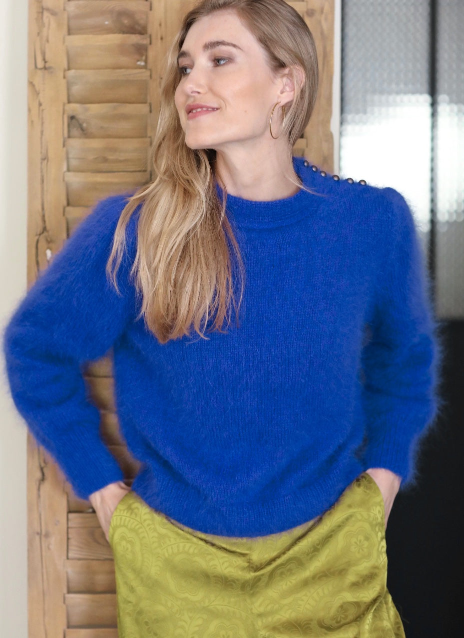 Pull Vivienne à tricoter.