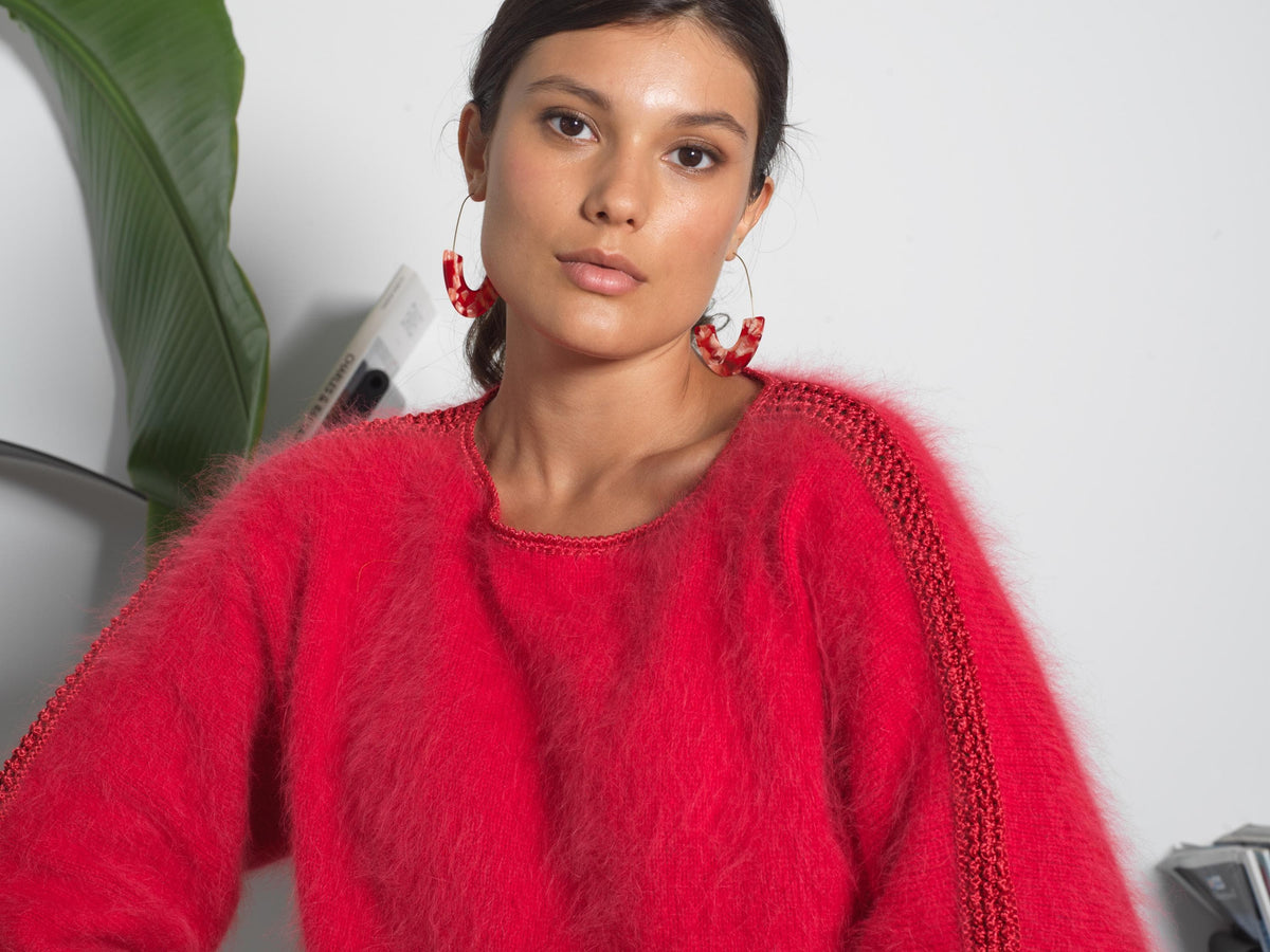 Wallys : le pull en Angora par Anny Blatt