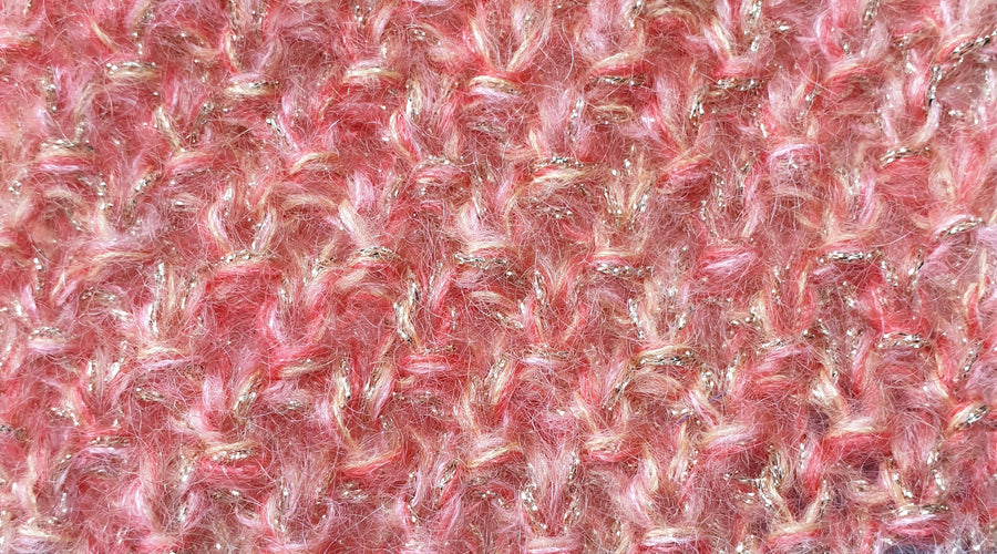 Charger l&#39;image dans la galerie, pull à tricoter mohair et soie rosé betty
