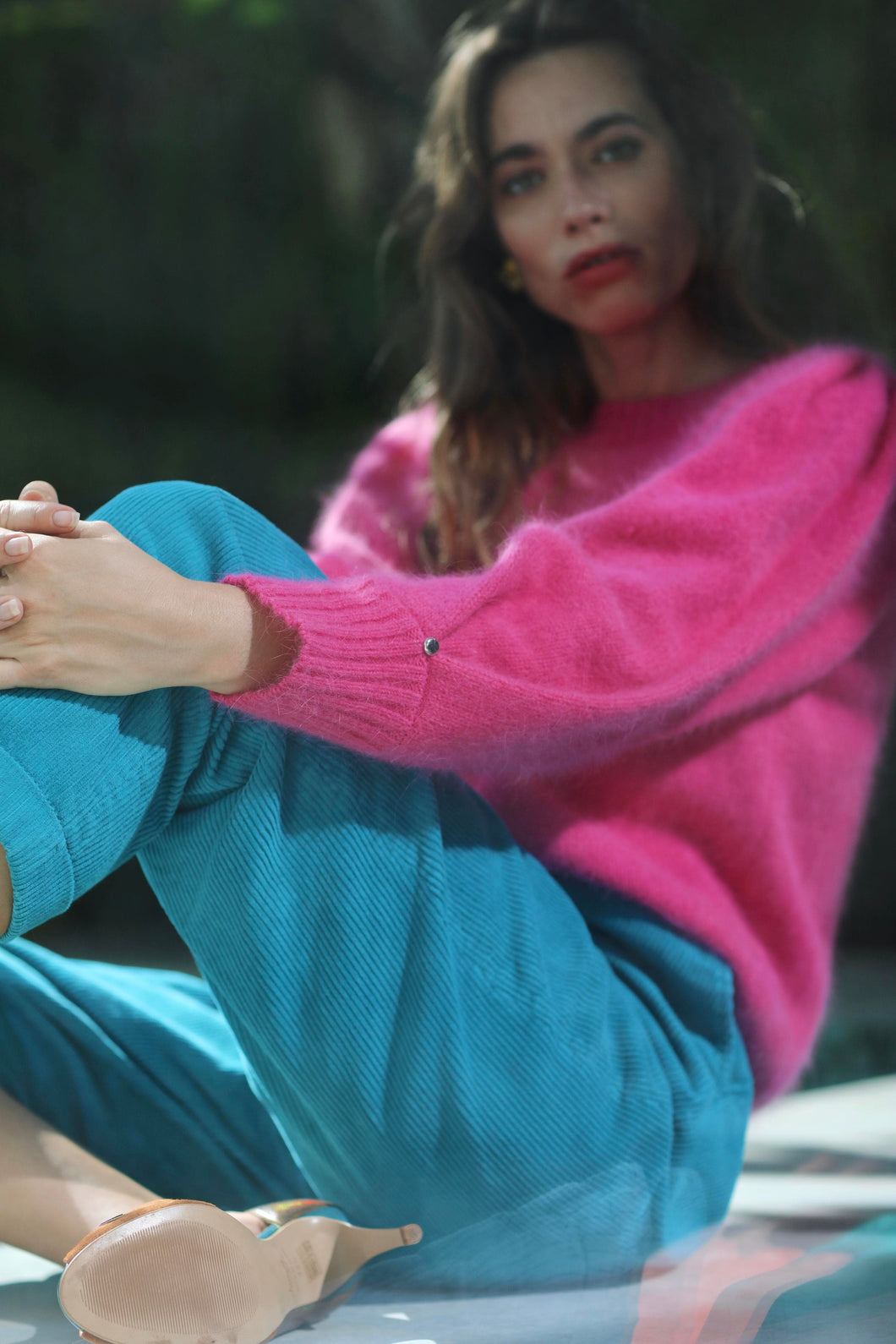 Pull Alix Angora Rose Sorbet