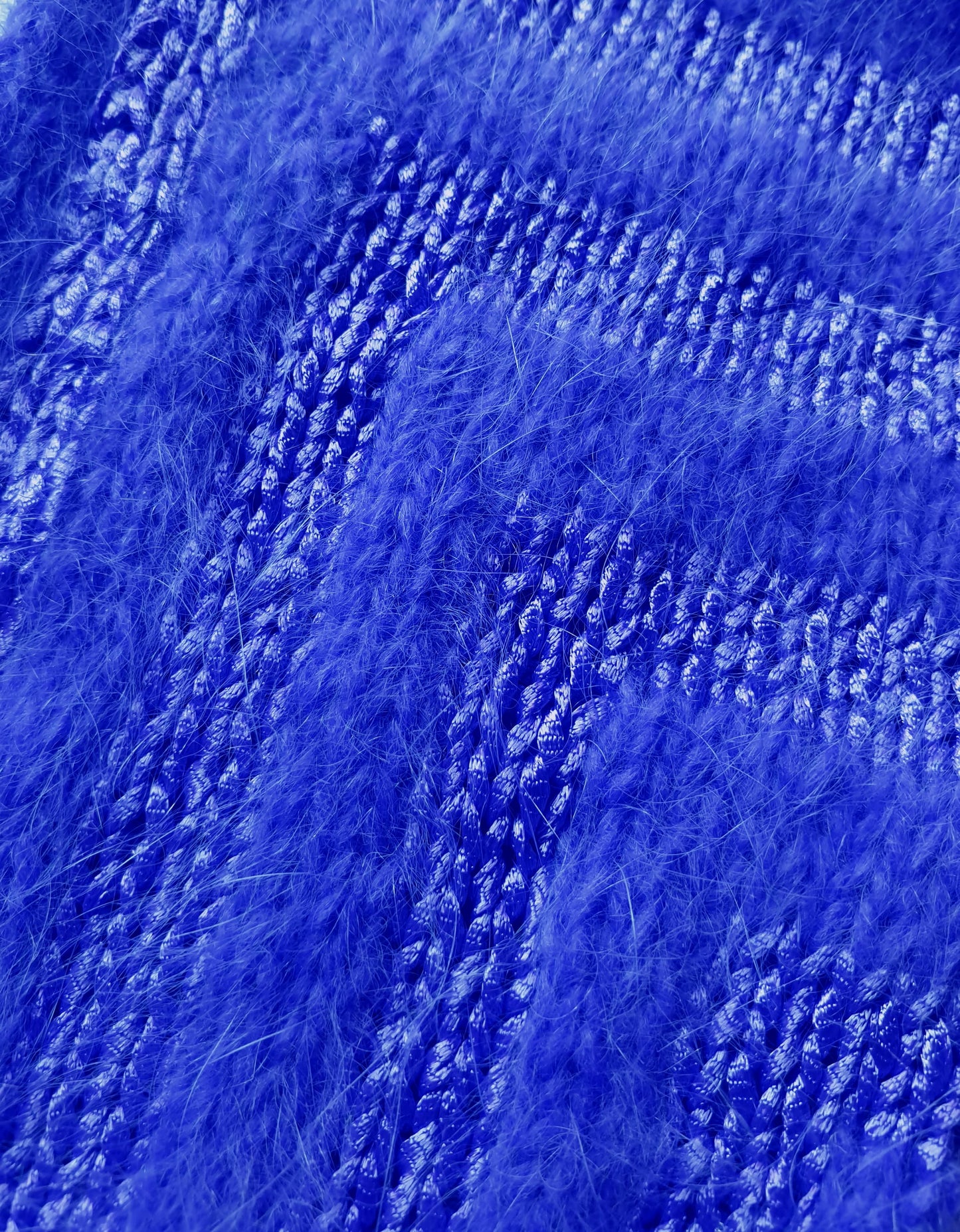 Pull à tricoter angora olympiade Abysse