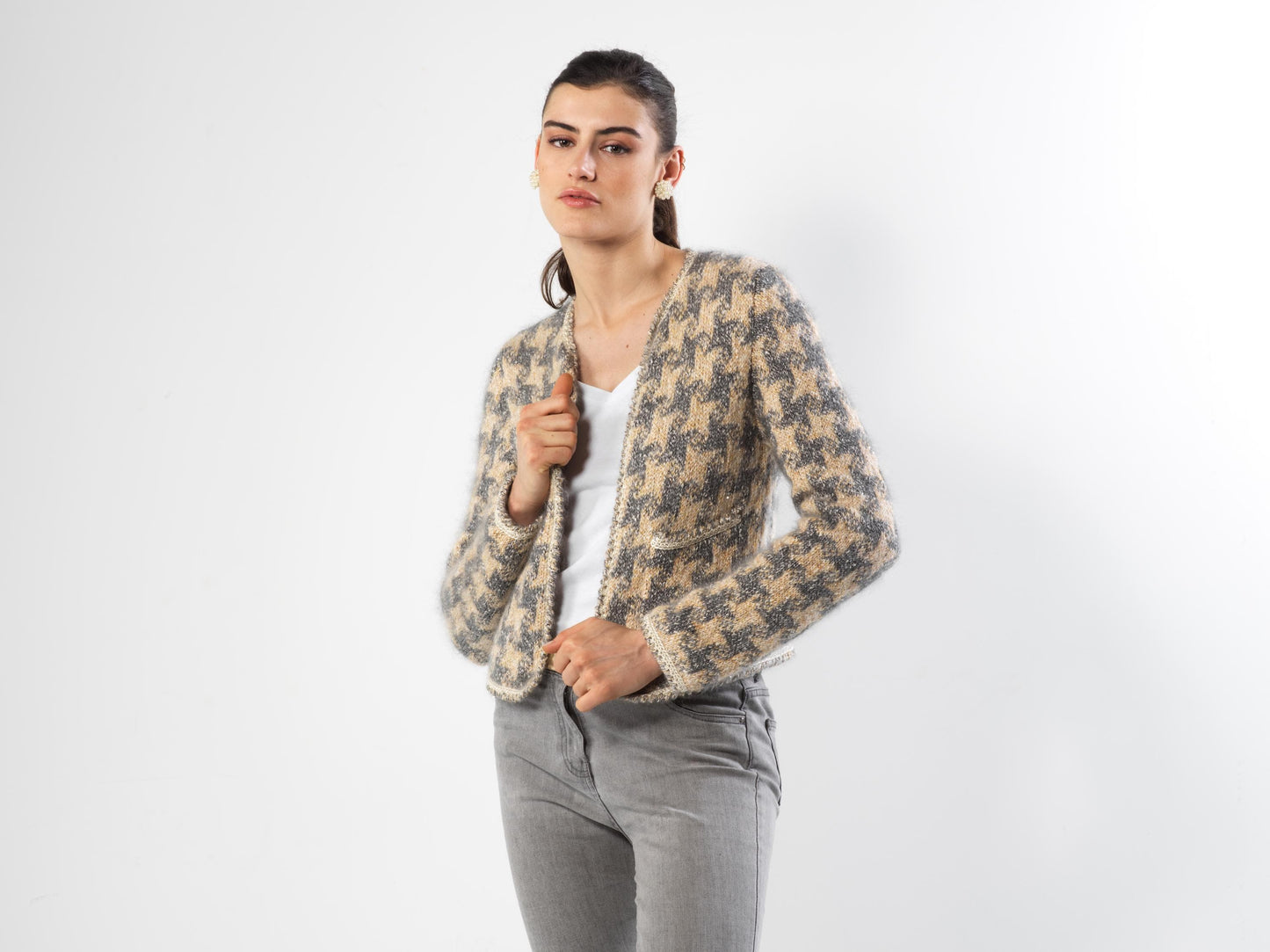 Veste Paula à tricoter.