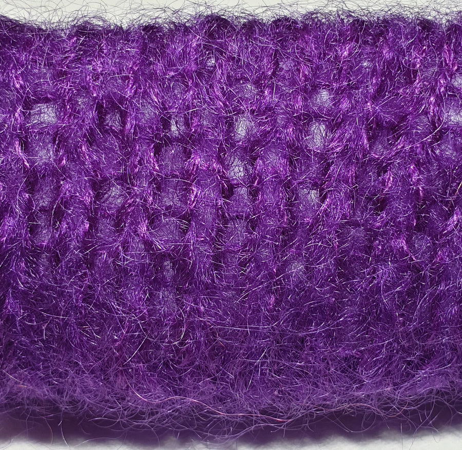 Charger l&#39;image dans la galerie, Tricot mohair et soie Mûre honey moon 1
