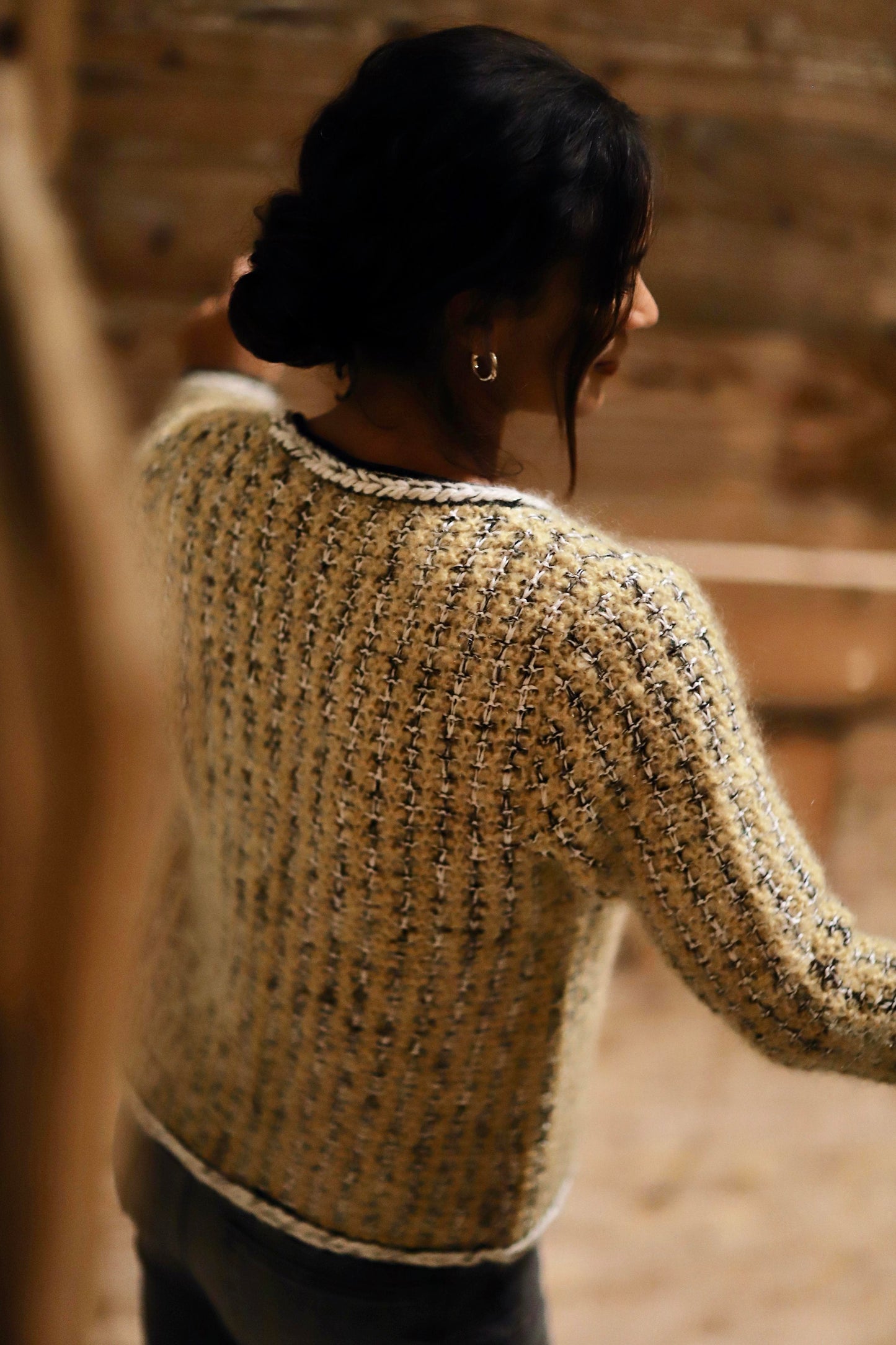 Veste Quincy à tricoter.