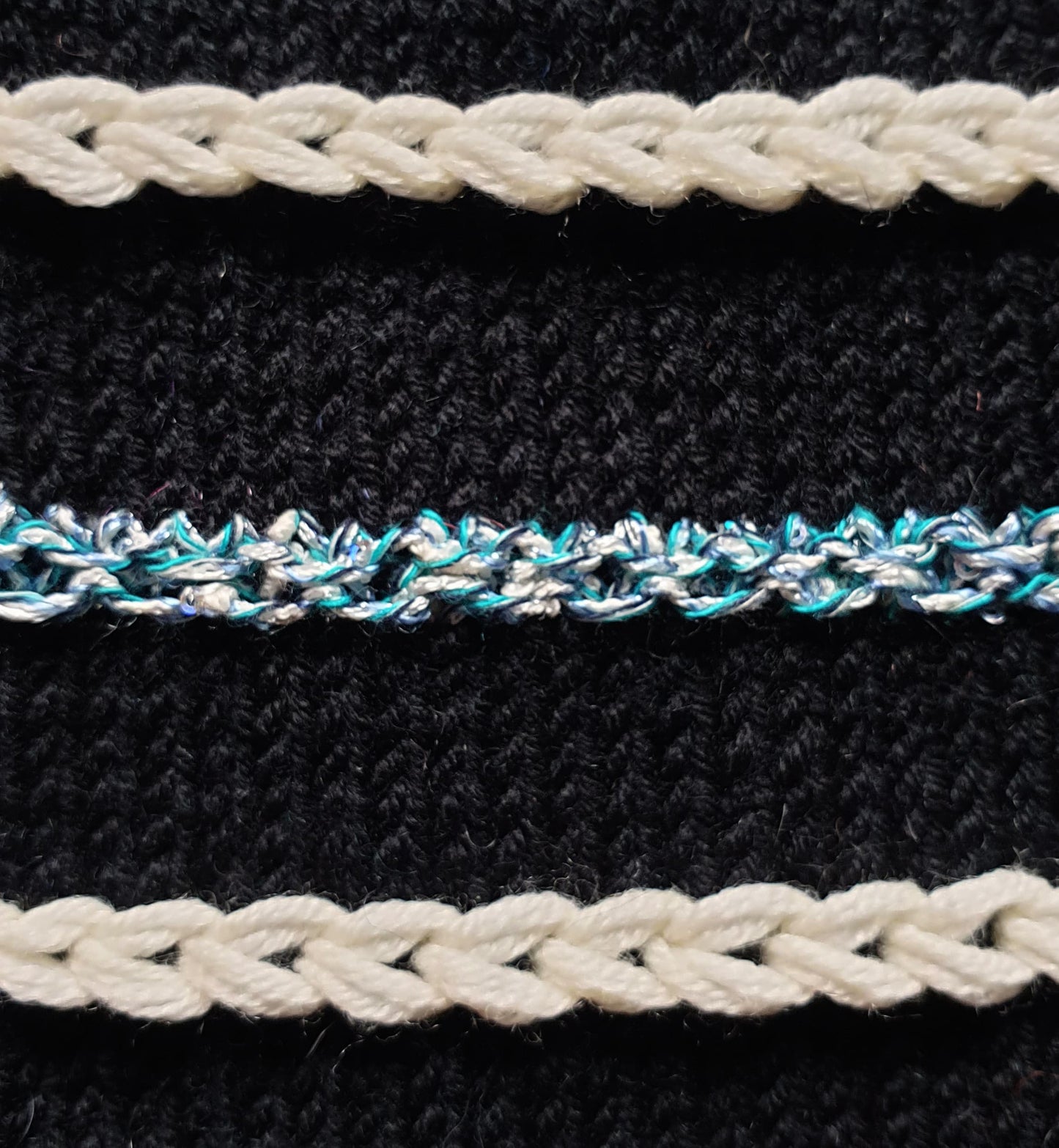 Pull à tricoter merinos noir pinède arizona