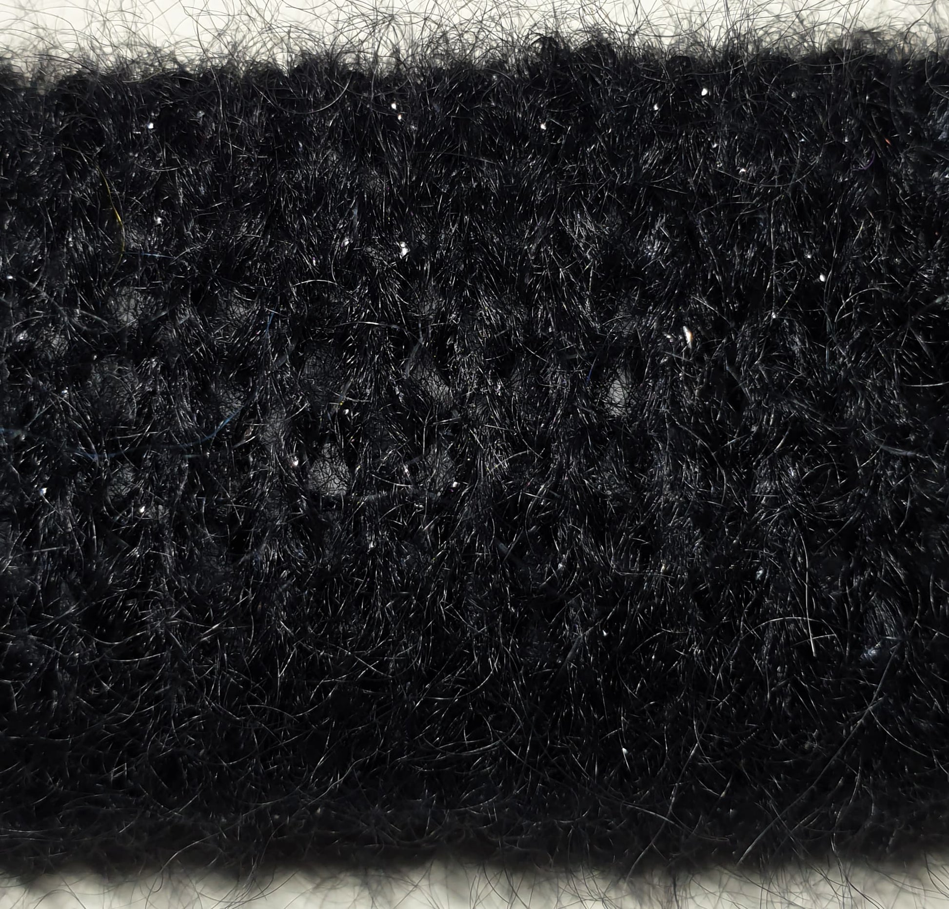 Tricot mohair noir honey moon et sirius