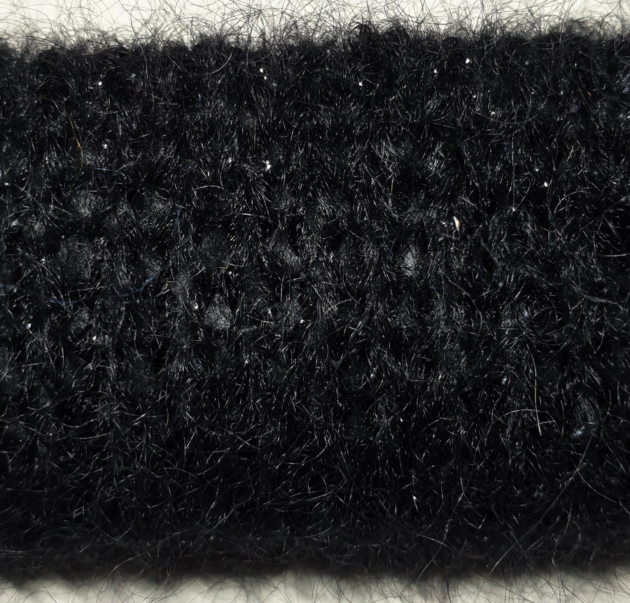 Charger l&#39;image dans la galerie, Tricot mohair noir honey moon et sirius
