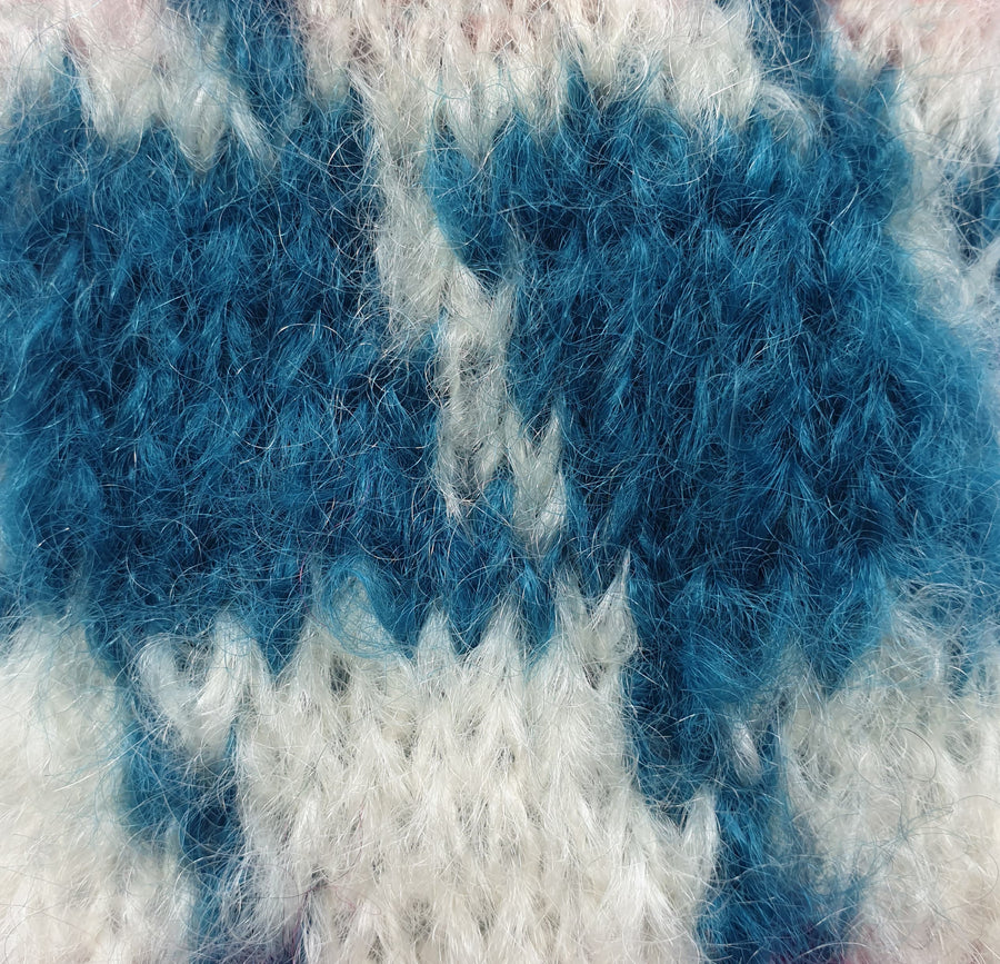 Charger l&#39;image dans la galerie, Tricot mohair naturel et pacifique venus
