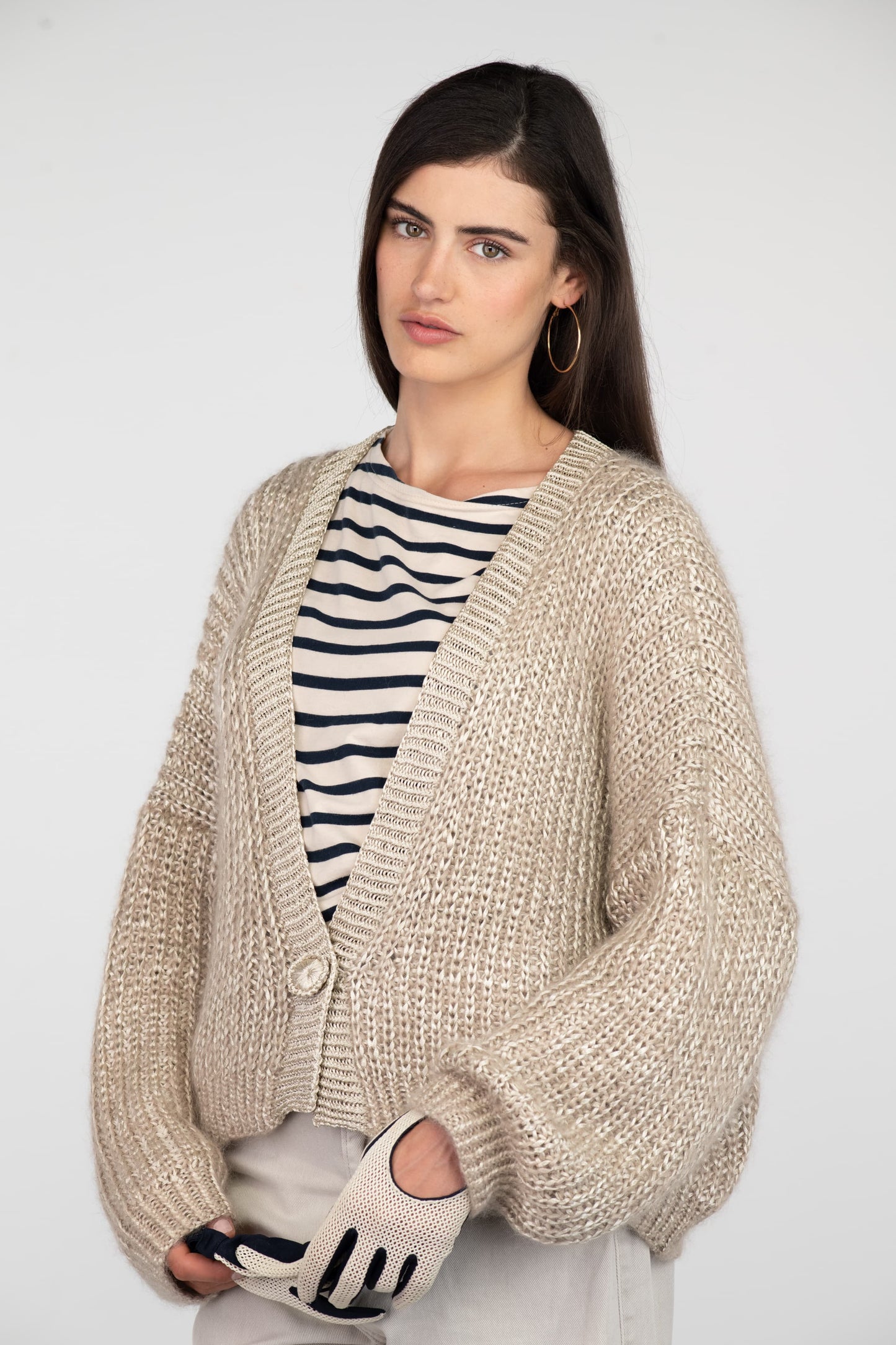 Gilet Melrose à tricoter.