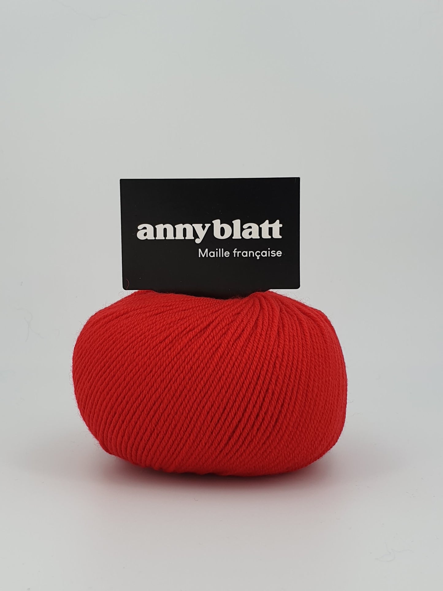 pelote mérinos rouge baby blatt extra fine