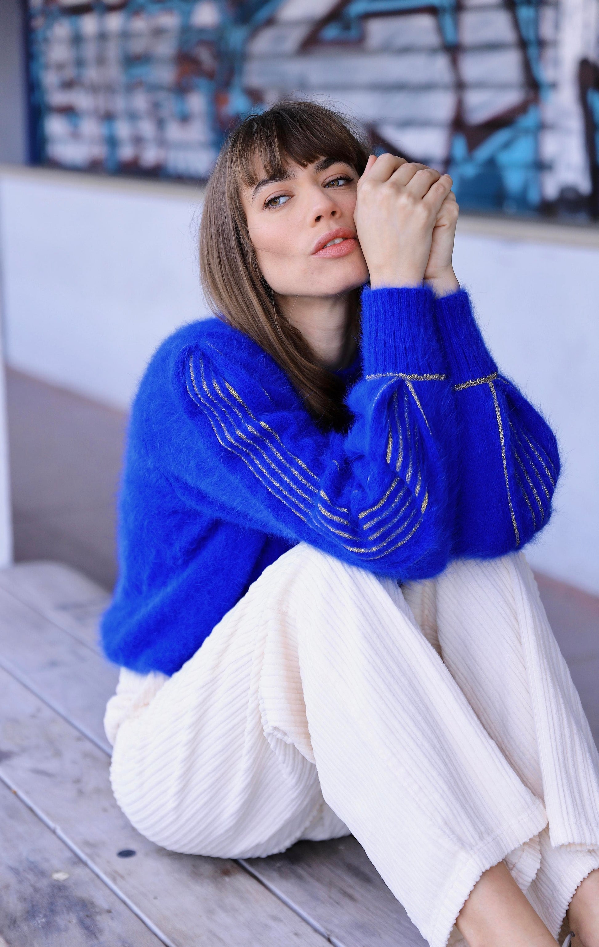 pull angora olympiade et or alix 11