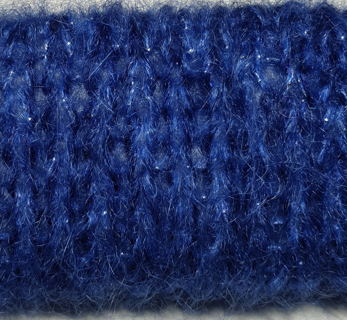 Tricot mohair Bleuet Marine honey moon et sirius