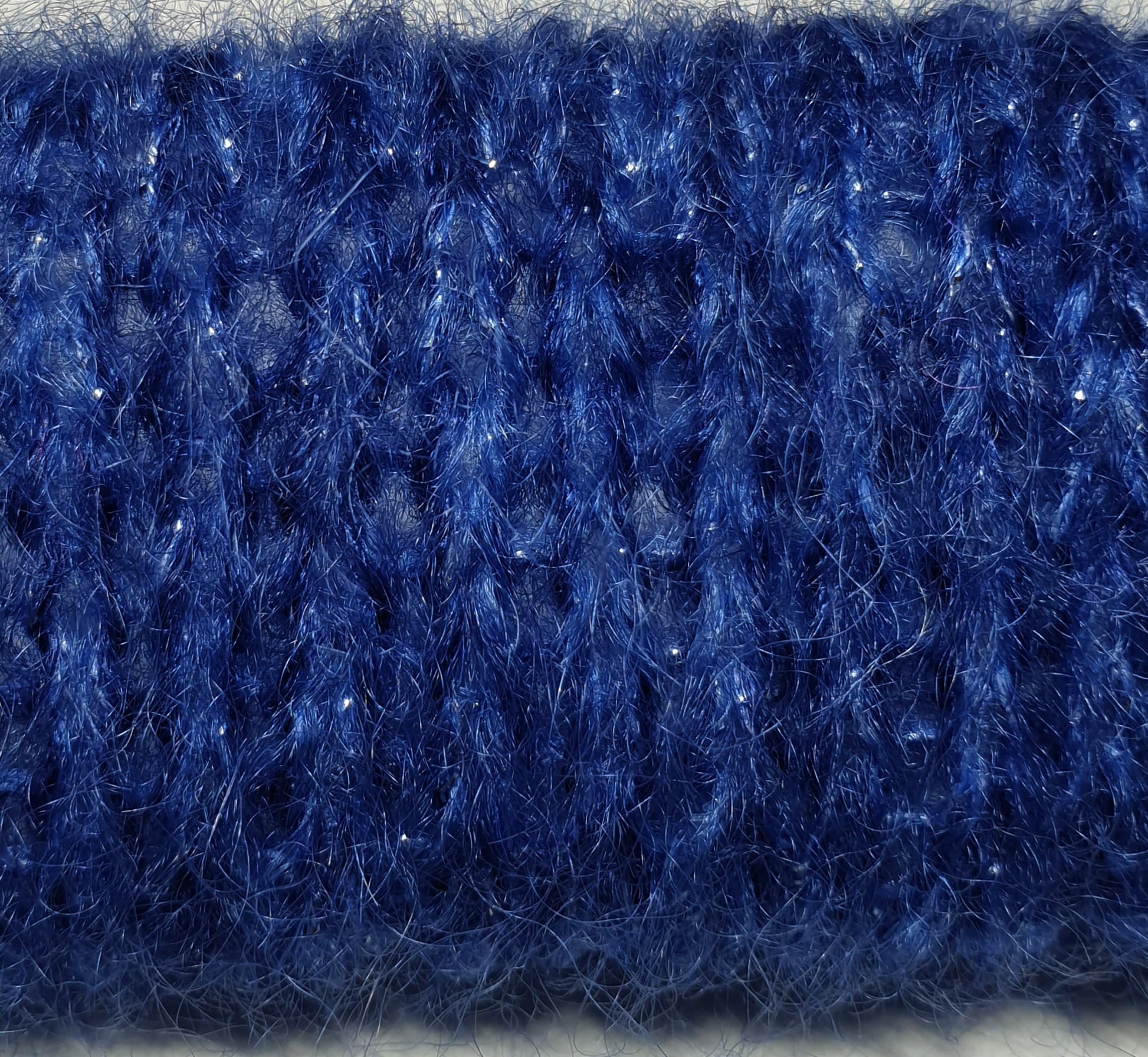 Tricot mohair Bleuet Marine honey moon et sirius