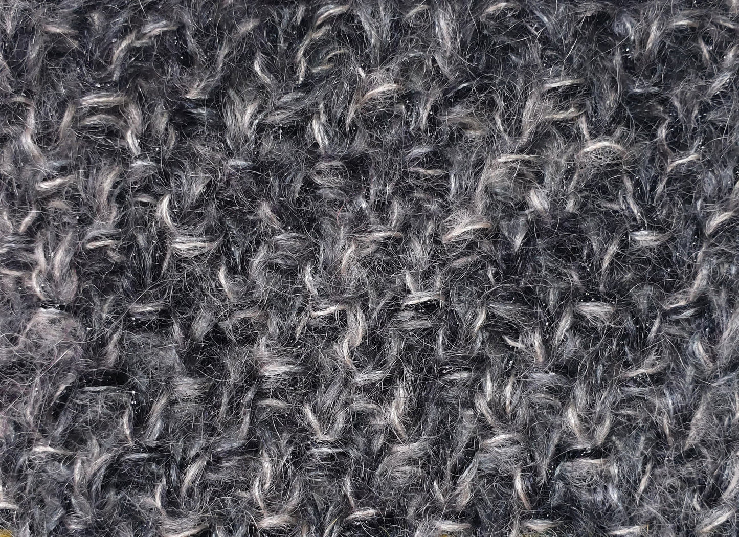 pull à tricoter mohair et soie gris betty