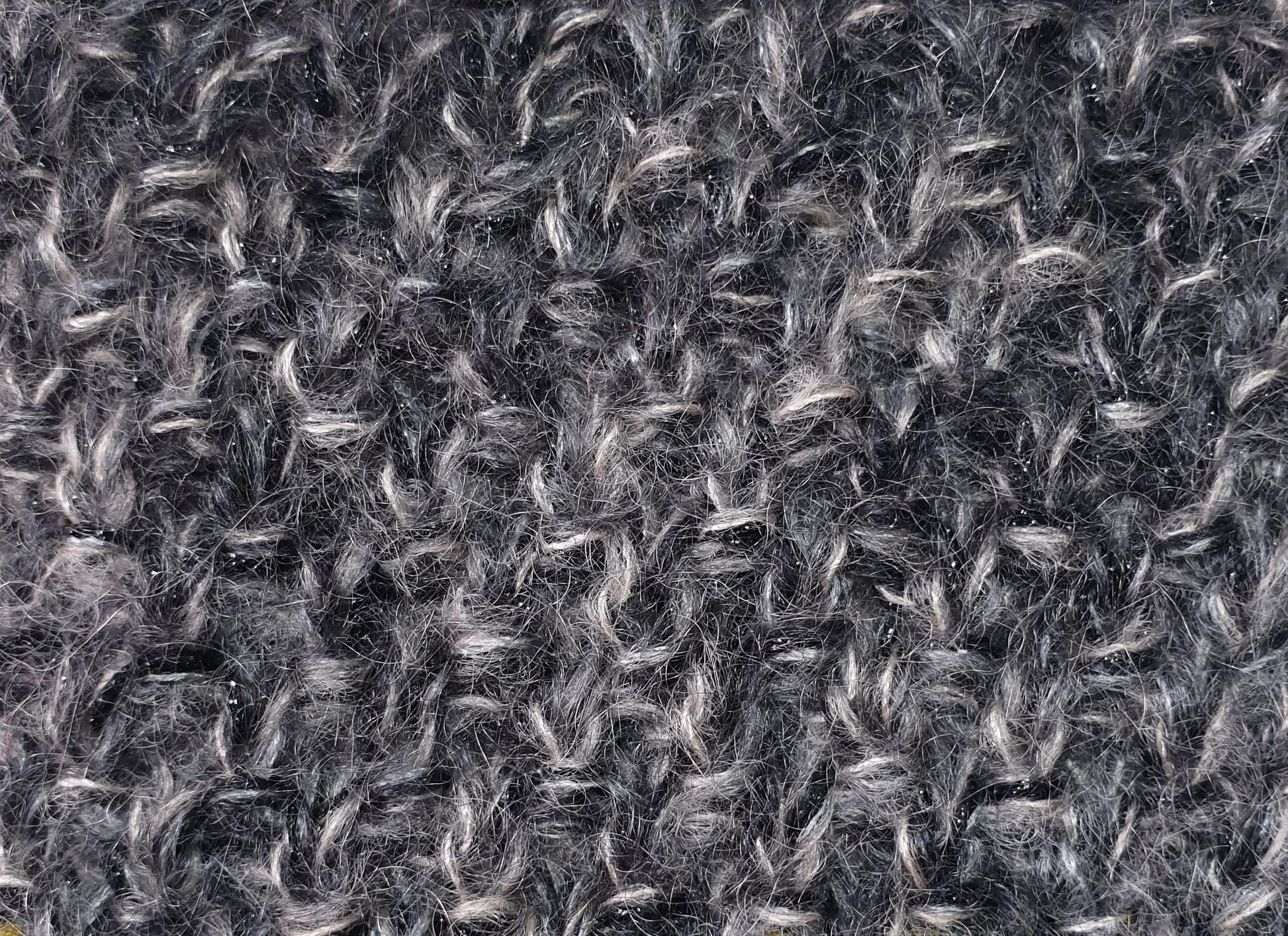 pull à tricoter mohair et soie gris betty