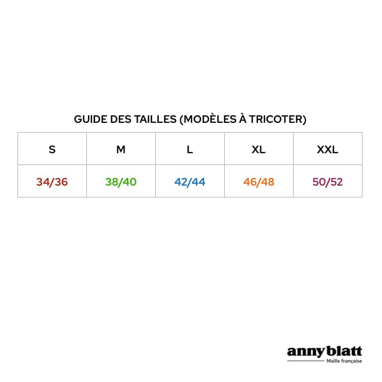 Pull Victoire à tricoter.