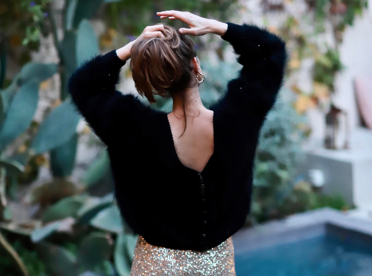 Cardigan Anny à tricoter.