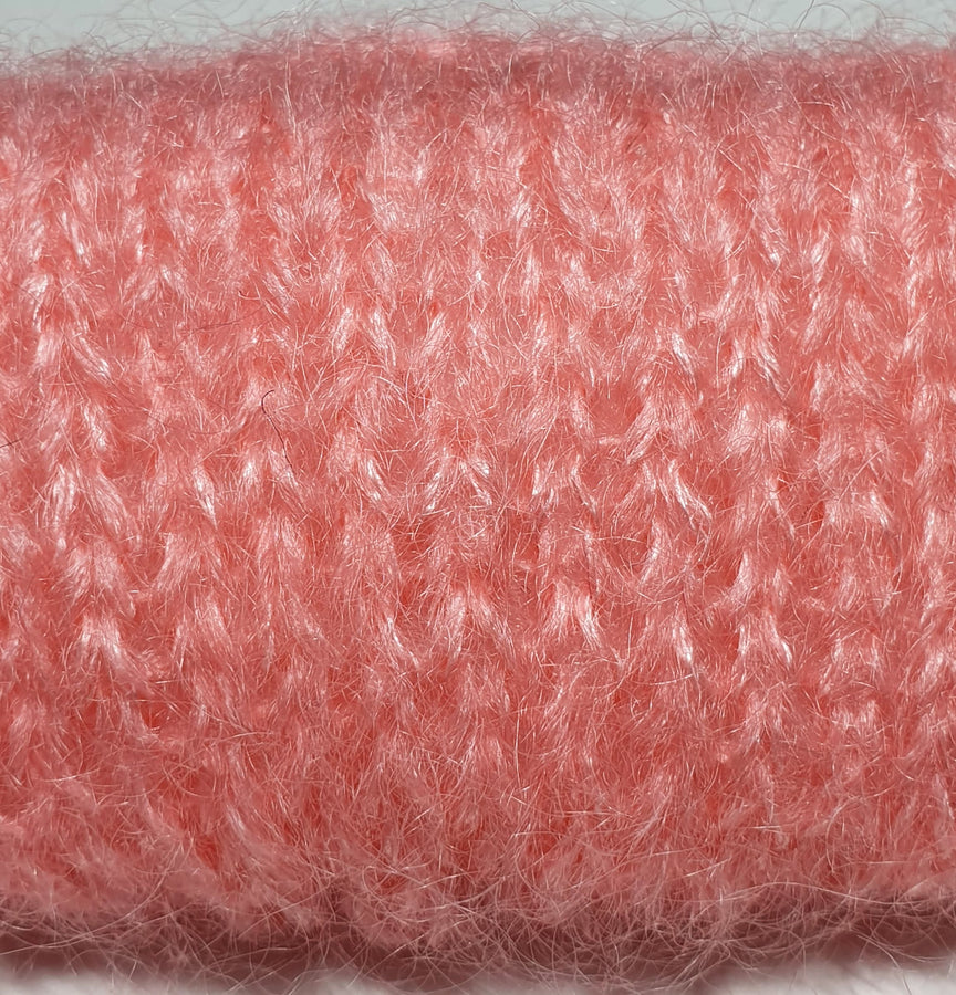 Charger l&#39;image dans la galerie, Tricot mohair et soie Pêche Melba honey moon 1
