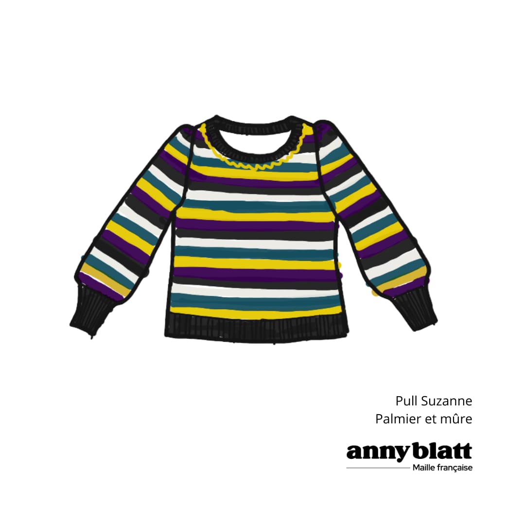Pull mohair et soie rayé à tricoter Suzanne.png
