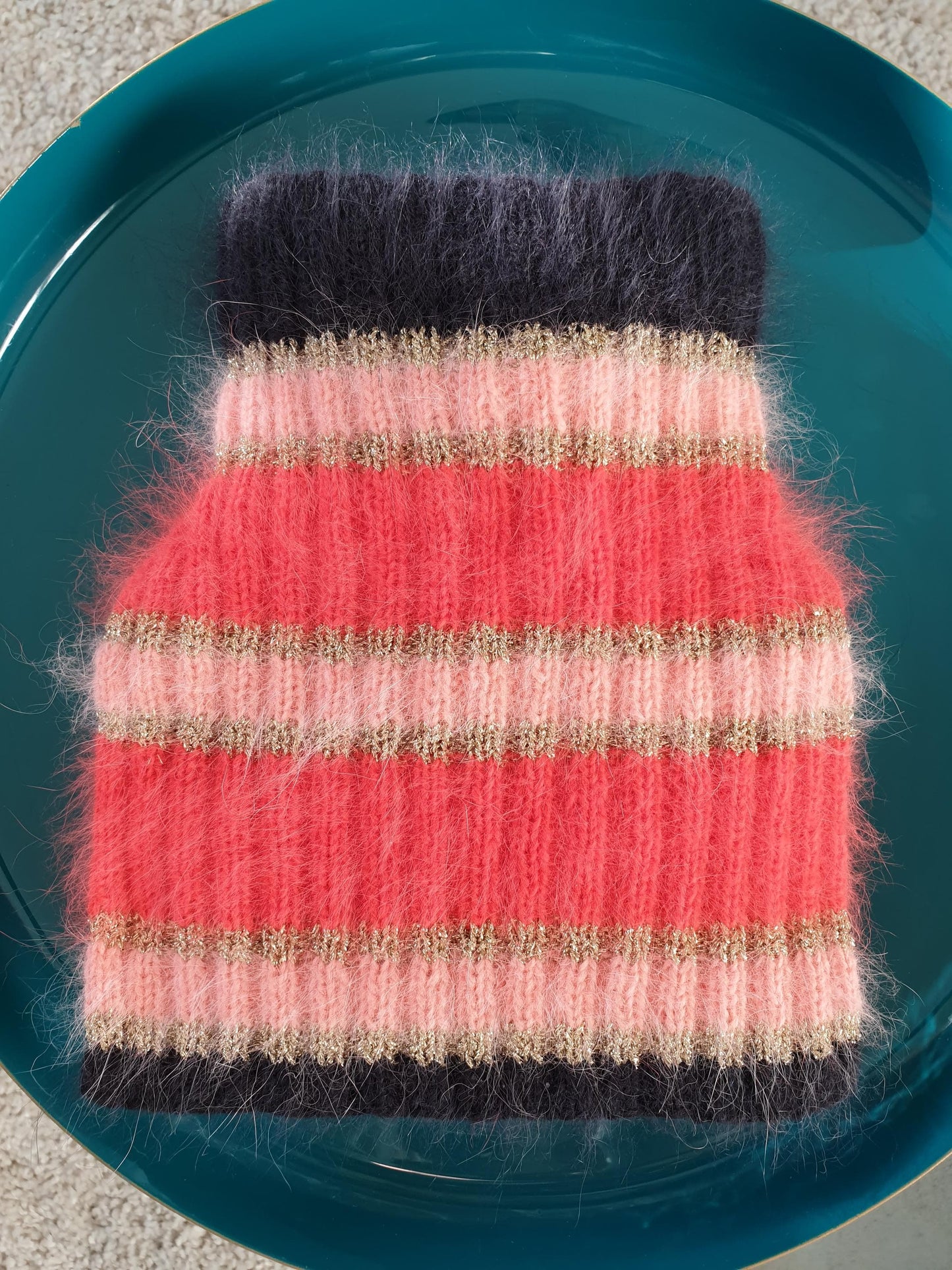 Bonnet et col Les Ménuires à tricoter.
