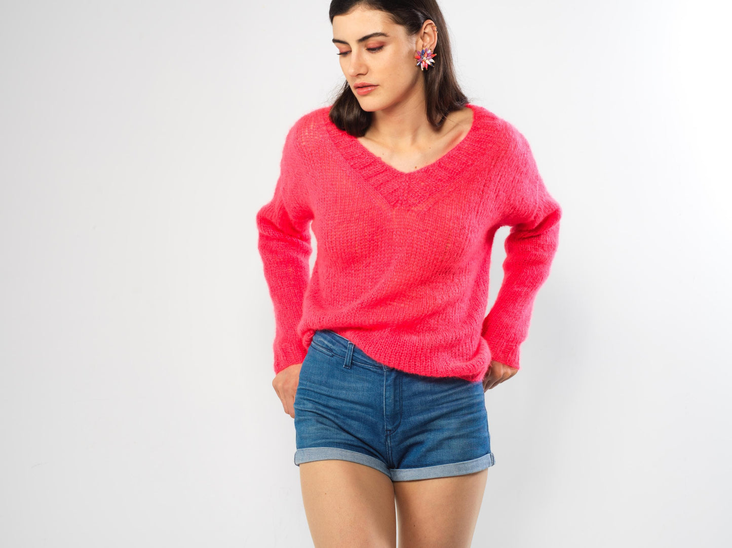 Pull Nina à tricoter.