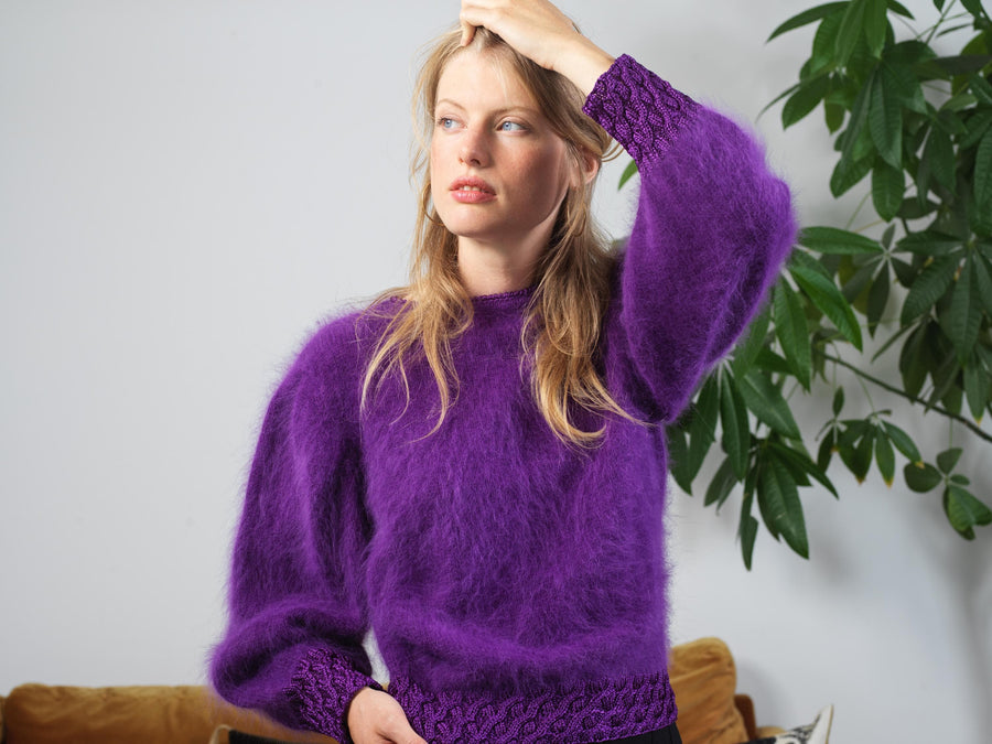 Charger l&#39;image dans la galerie, Pull Arielle à tricoter
