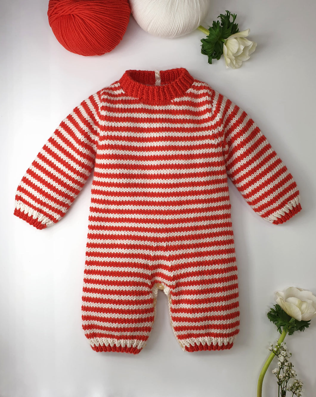 Combinaison bébé Hêtre à tricoter