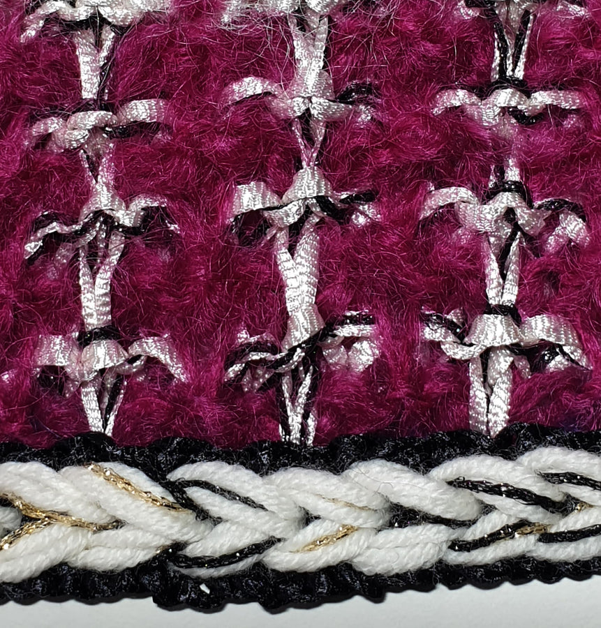 Charger l&#39;image dans la galerie, veste à tricoter mohair Trèfle des champs quincy

