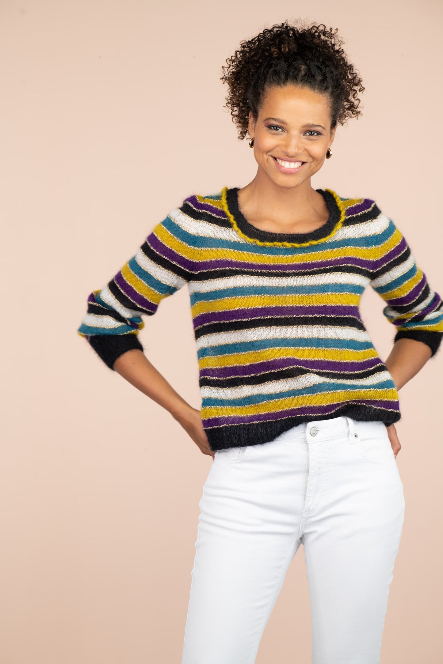 Pull Suzanne à tricoter.