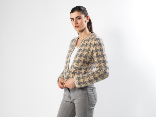 Veste Paula à tricoter.