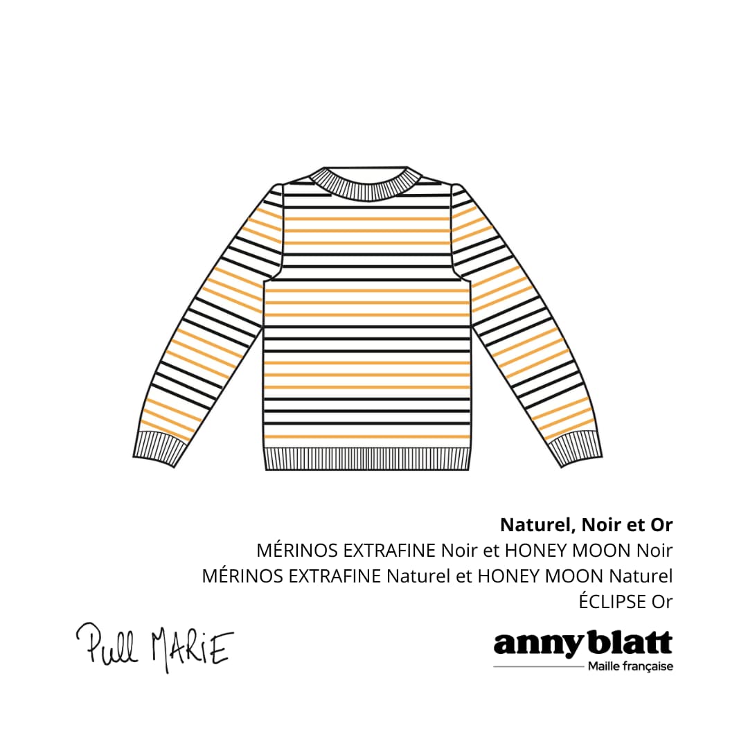 Pull mérinos Naturel noir et or Marie.png