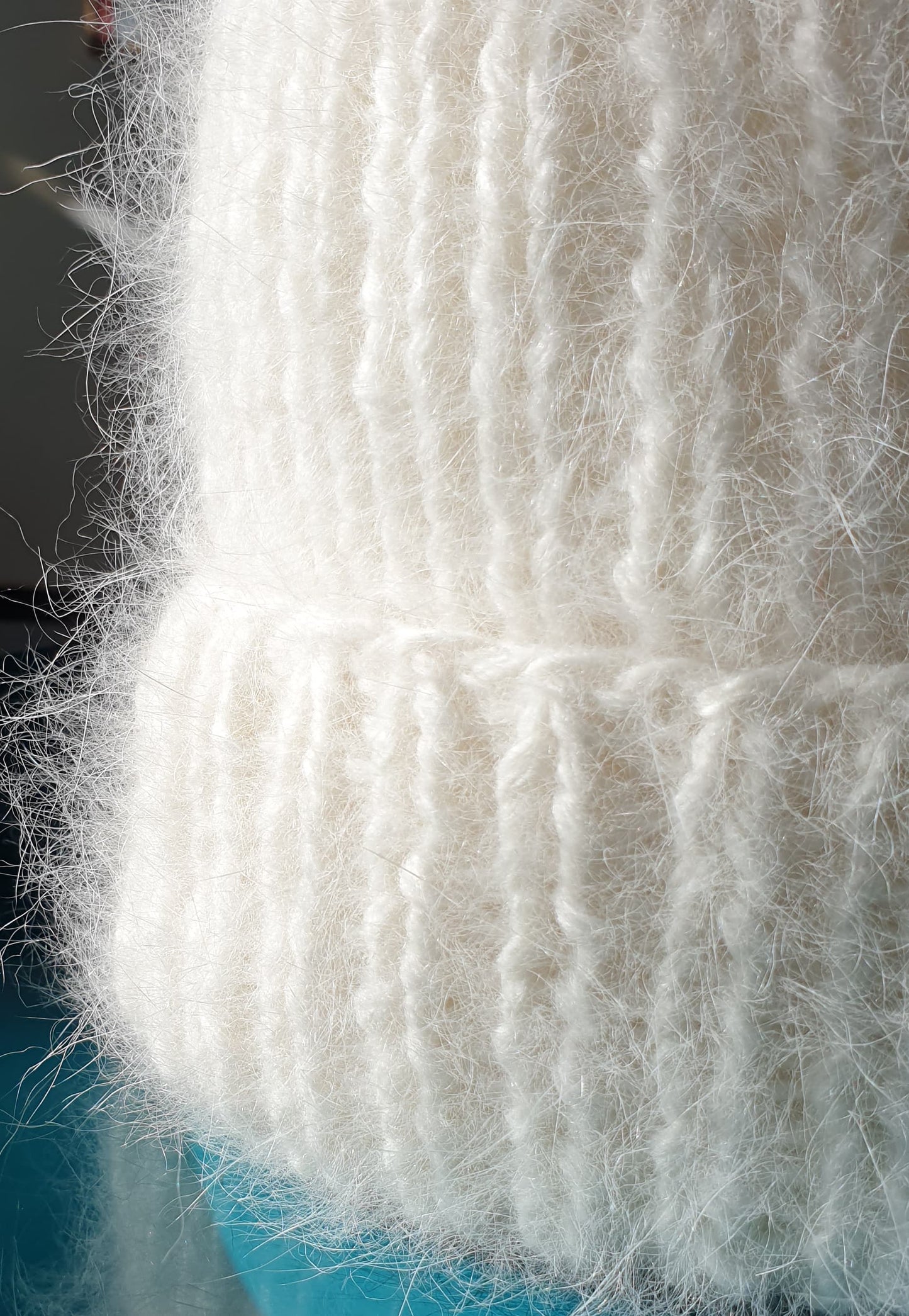 Bonnet Courchevel Angora  à tricoter.