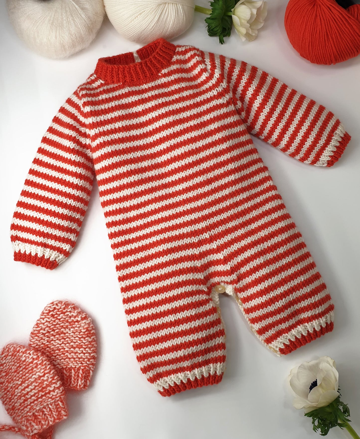Combinaison bébé Hêtre à tricoter