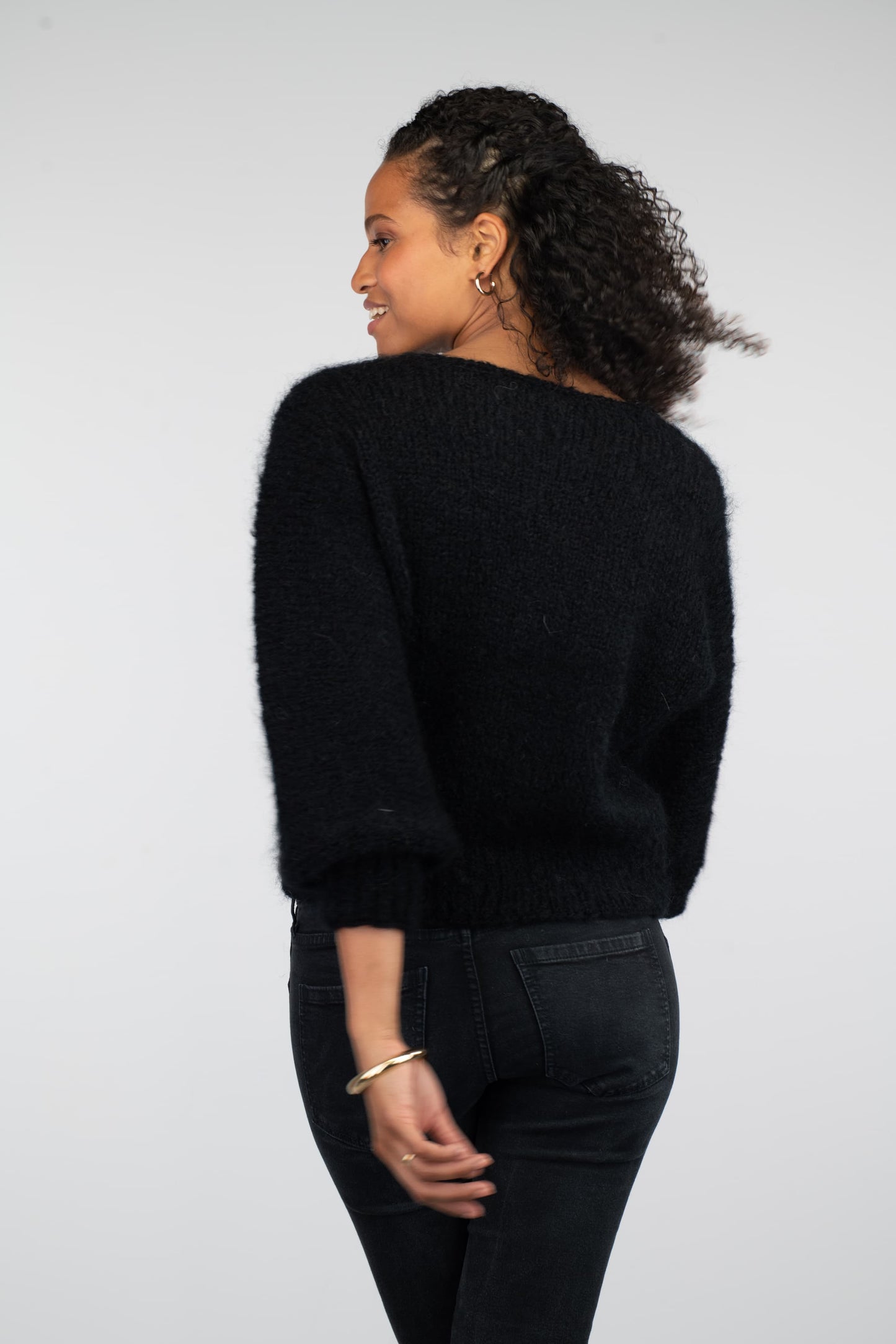 Pull Lucy à tricoter.
