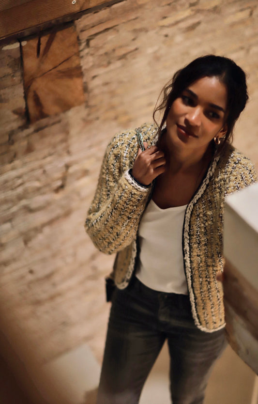 Veste Quincy à tricoter.