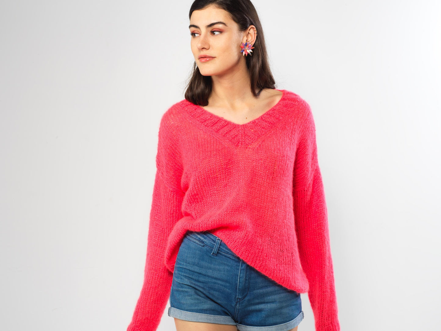 Pull Nina à tricoter.