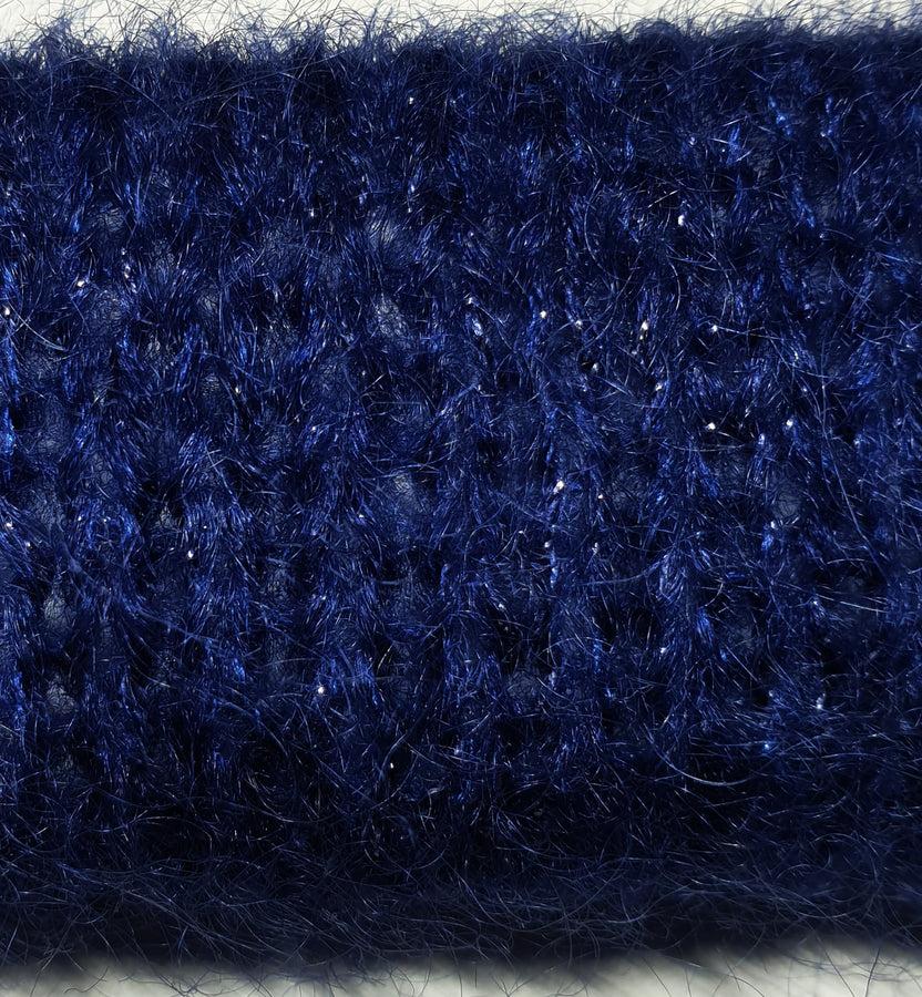 Charger l&#39;image dans la galerie, Tricot mohair Nuit Marine honey moon et sirius
