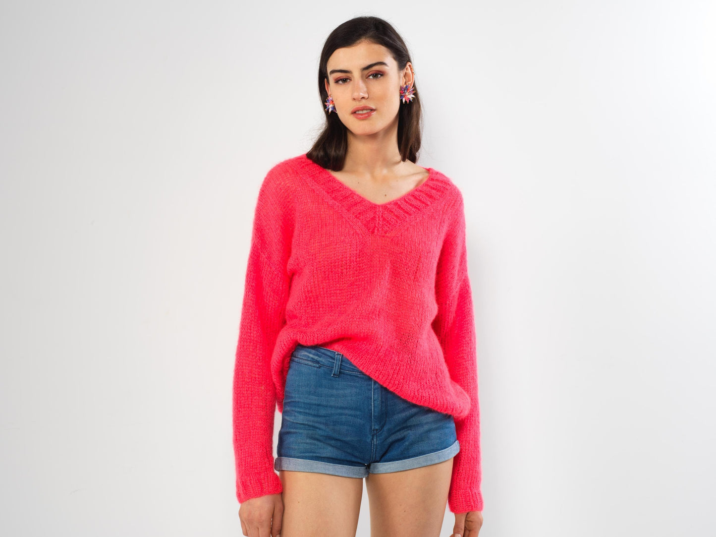 Pull Nina à tricoter.