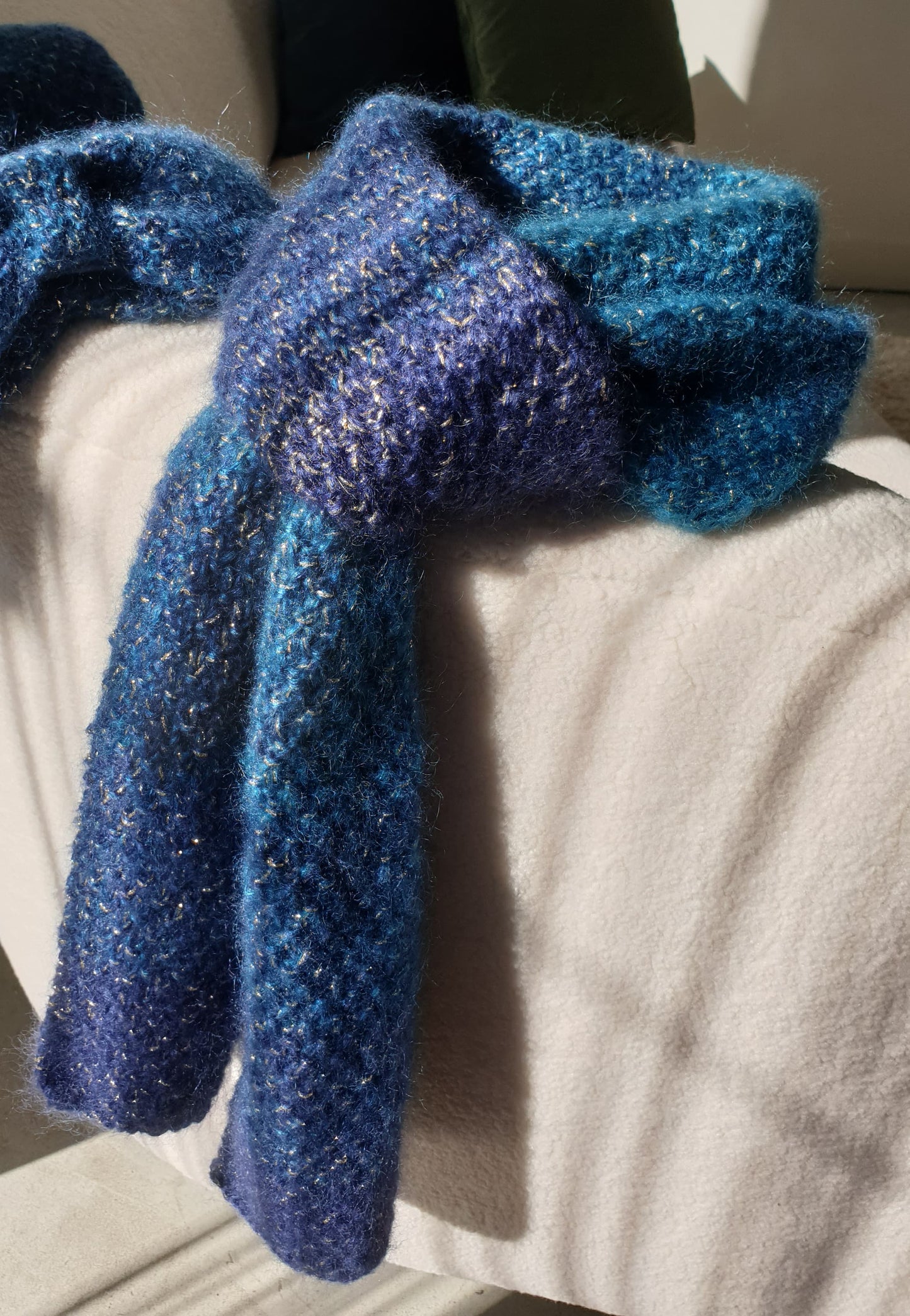 Écharpe Méribel à tricoter