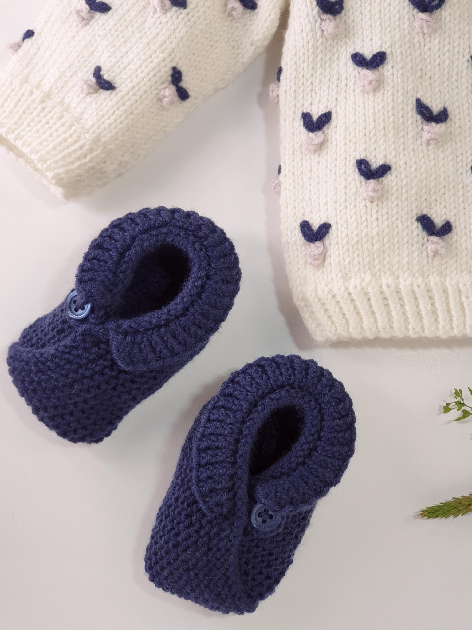 MOUFLES BEBE TRICOT DUNE