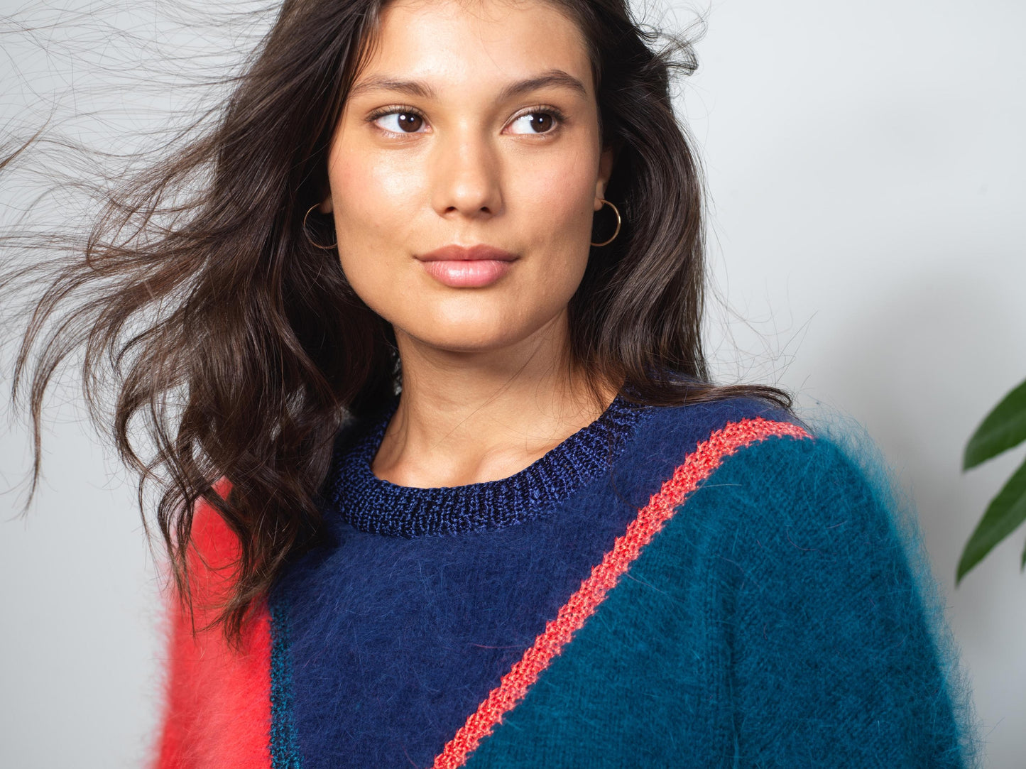 Pull Jasmine à tricoter.