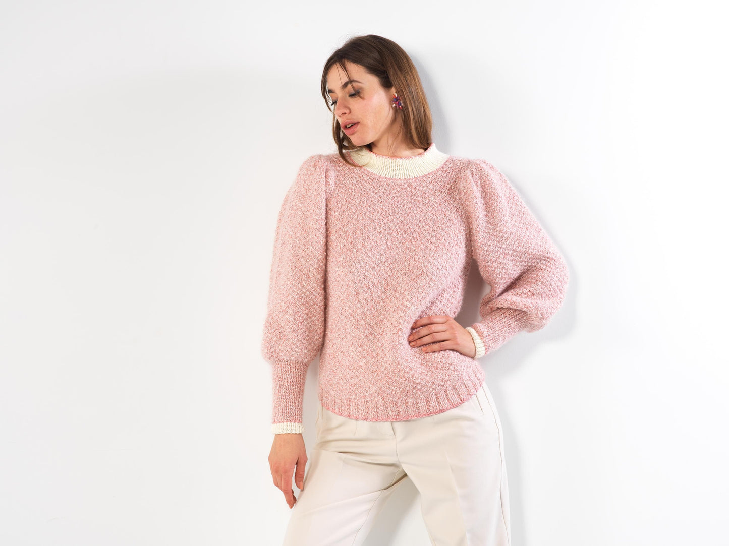 Pull Victorine à tricoter pour l'été