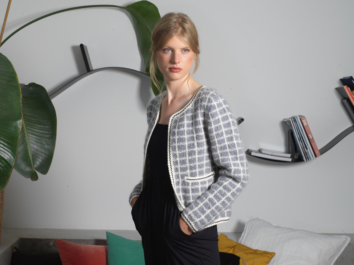 Veste Salomé à tricoter.