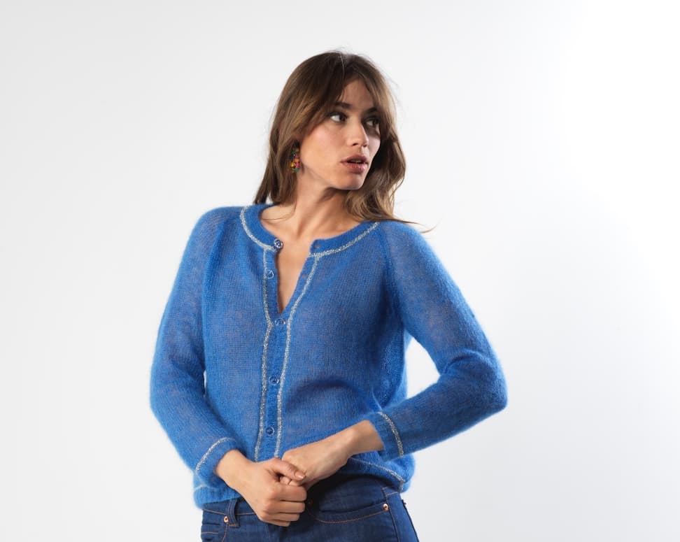 Cardigan Cassiopée à tricoter